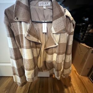 Anthropologie bomber style jacket